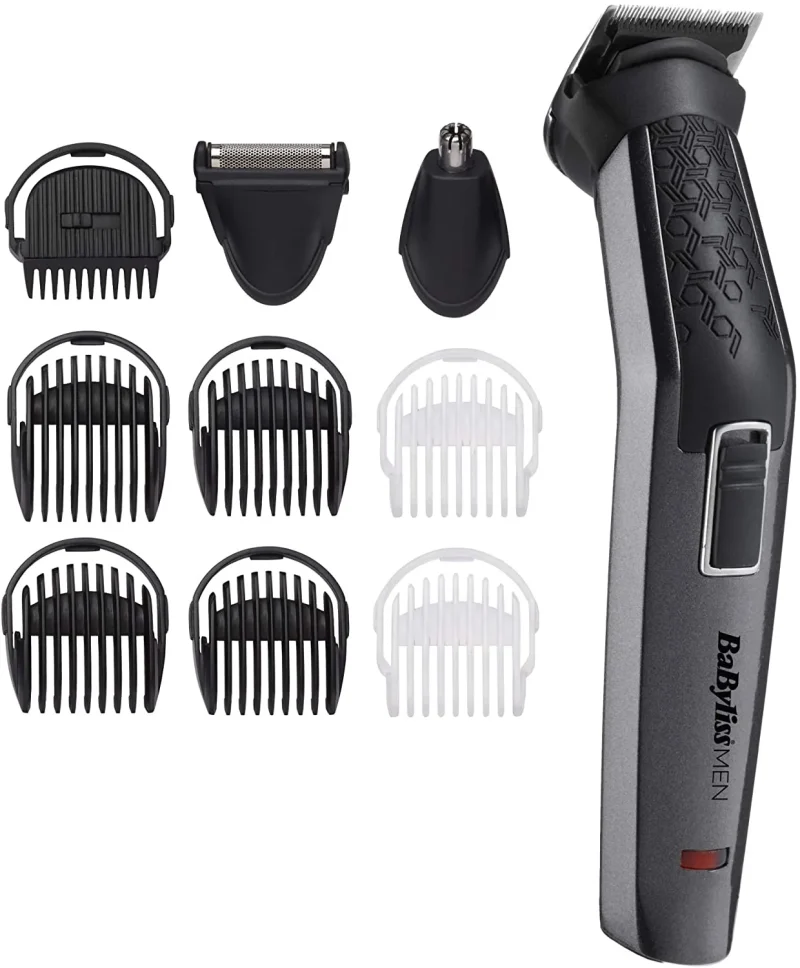 10 in 1 carbon titanium grooming kit black