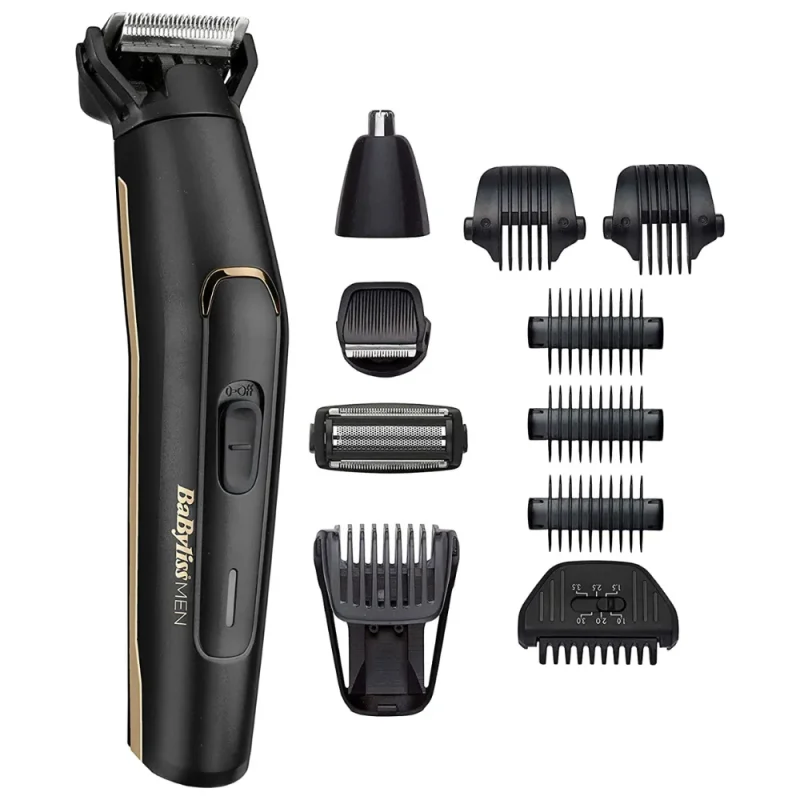 11 in 1 titanium rechargeable trimmer ultimate grooming kit