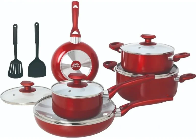 12 piece non stick ceramic cookware set premium quality