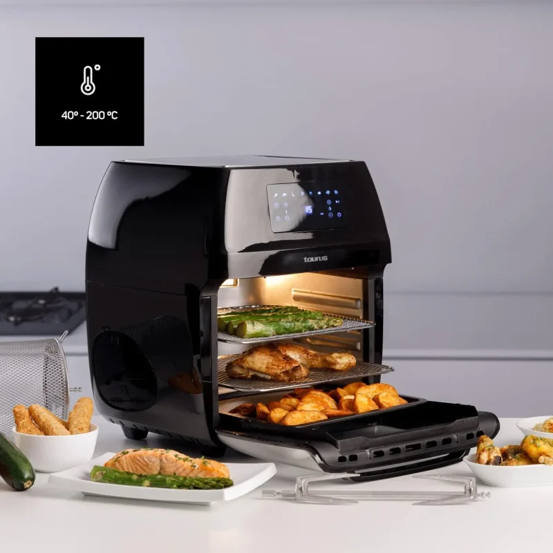 12l air fryer oven 1700w efficient cooking easy returns