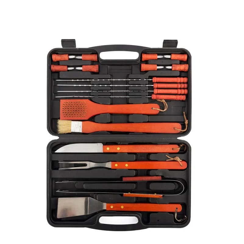 18 piece bbq tool set premium quality