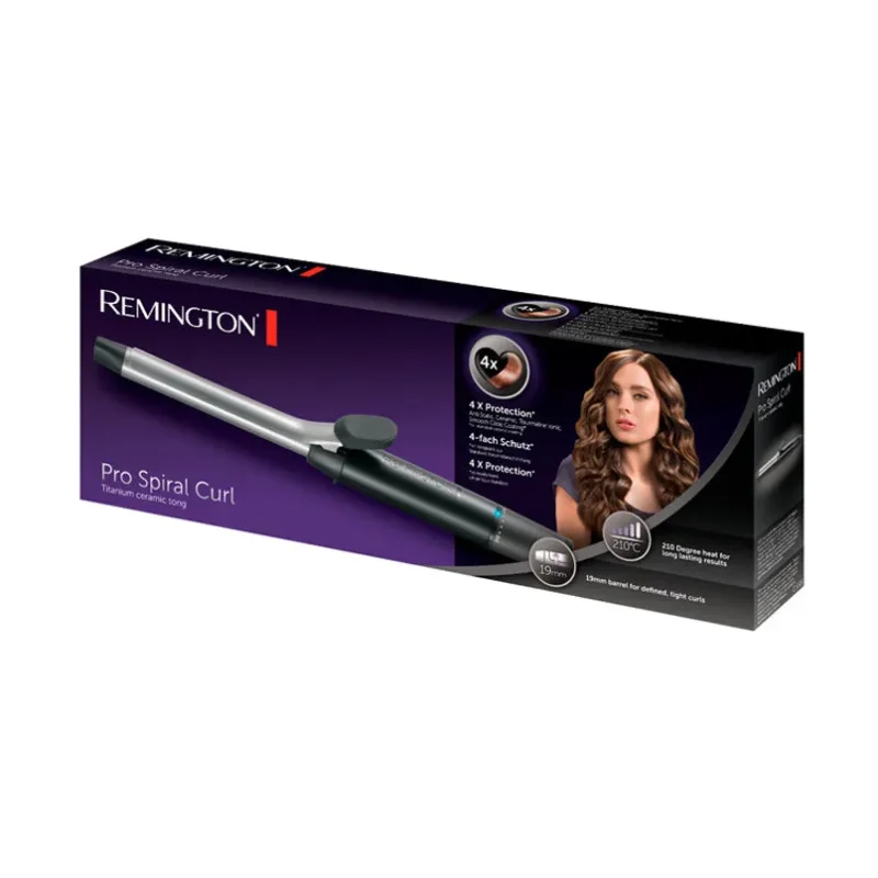 19mm spiral curling iron professional quality