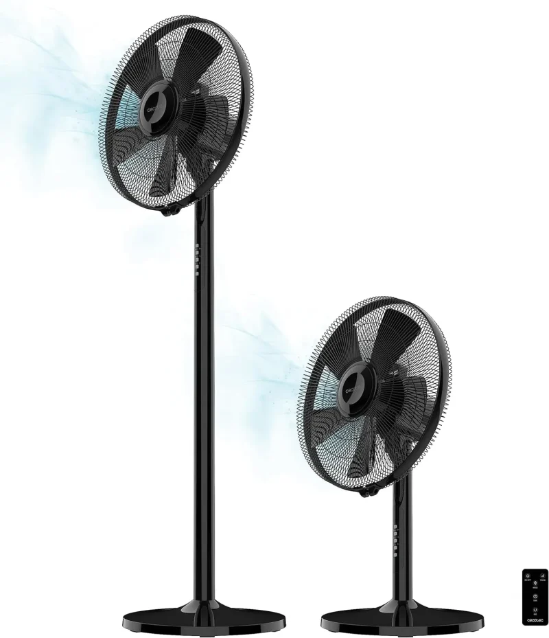 2 in 1 smart xl desk floor fan energy silence