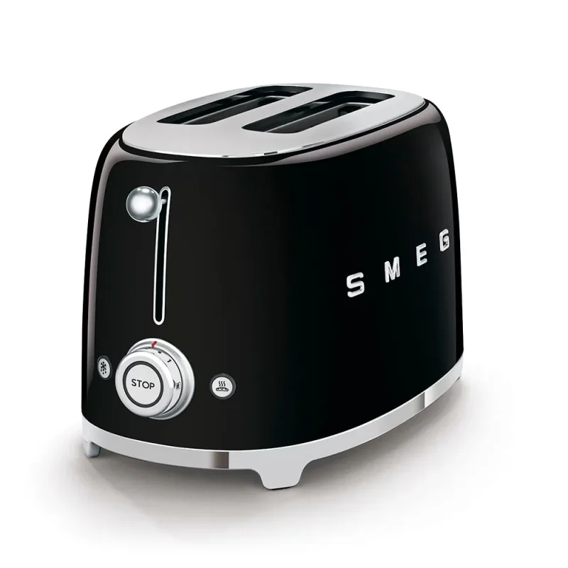 2 slice black matt toaster premium quality