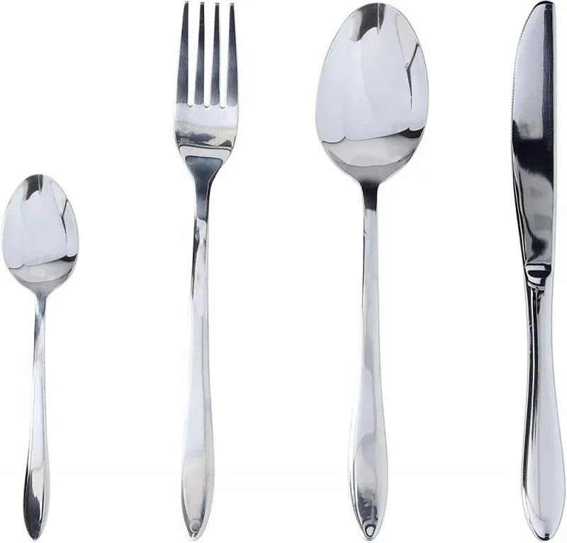 24 piece stainless steel cutlery set antony day collection