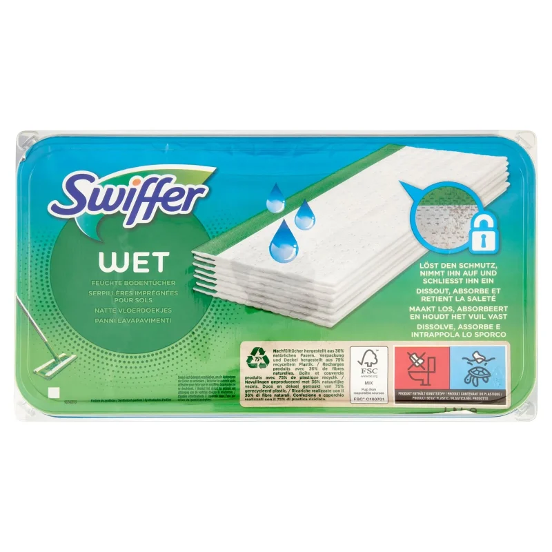 24 refill wet cleaning wipes