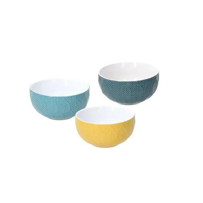 3 piece 13cm maya bowls set free returns