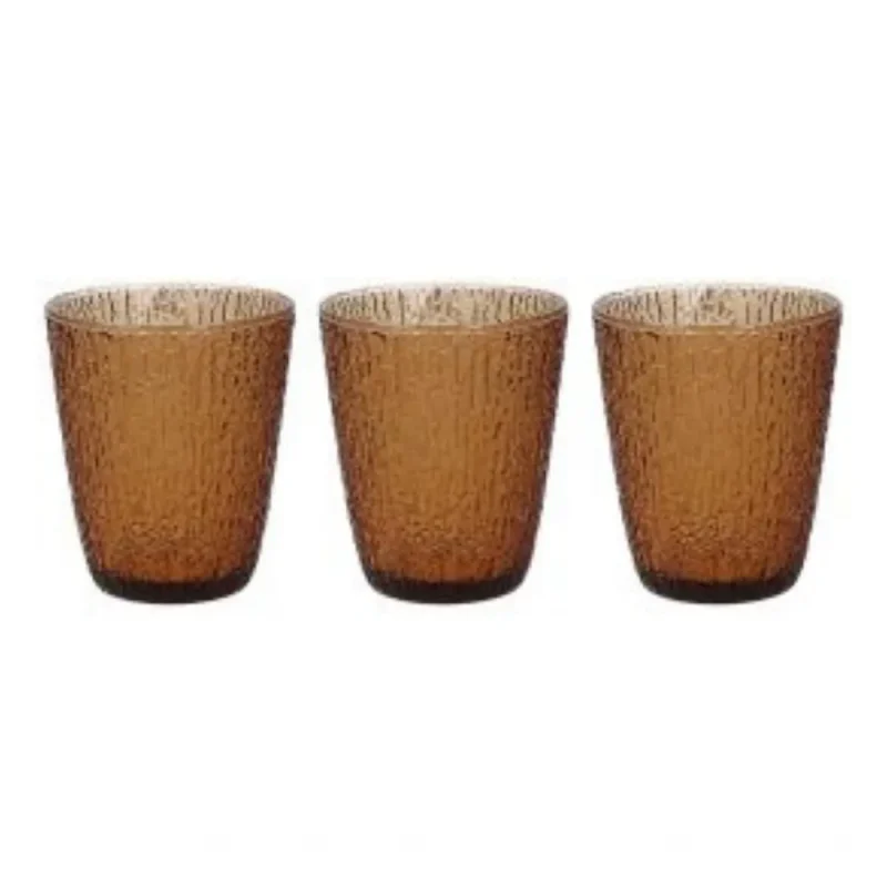 3 piece ambra glass set premium quality ideal for everyday use