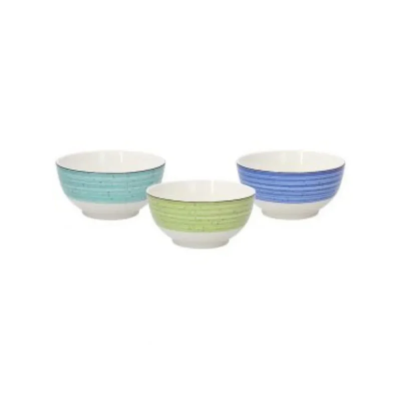 3 piece iris bahamas 14cm bowl set