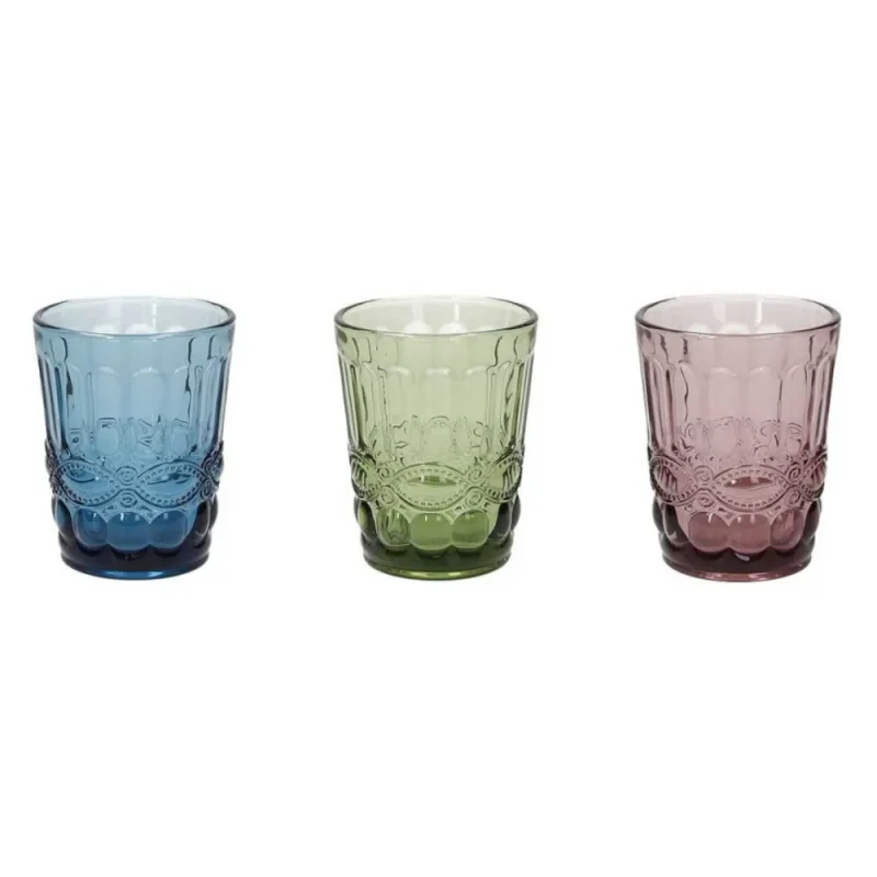 3 piece madame ve ci az glass set premium quality