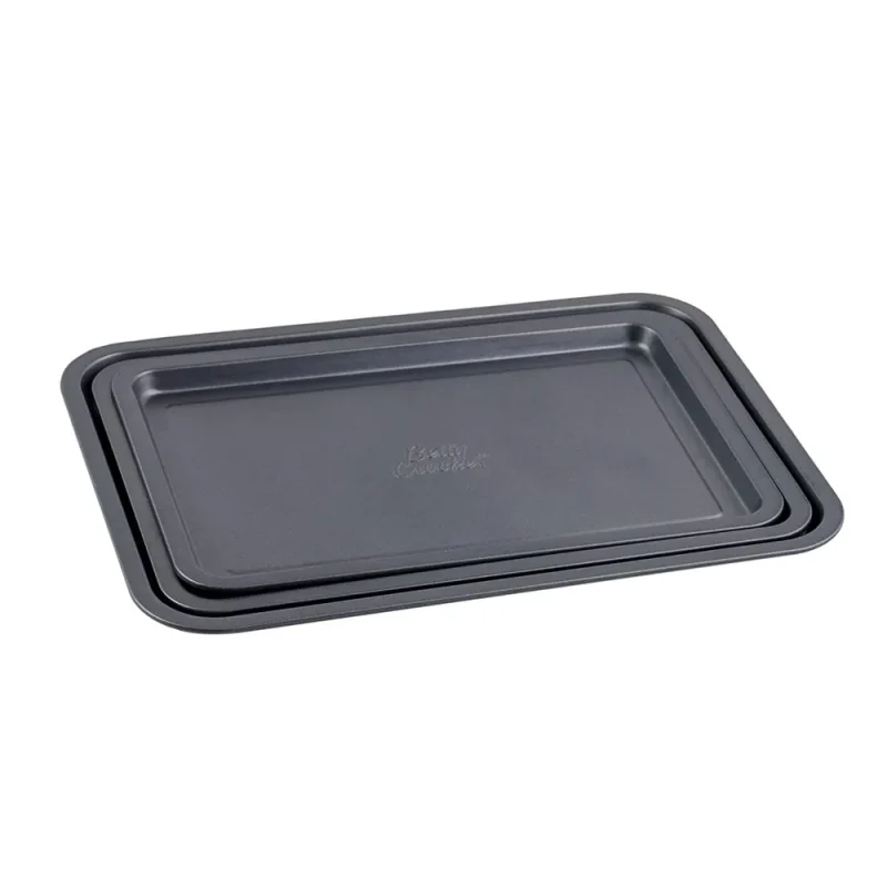 3 piece rectangular pan set 30cm 32cm 35cm