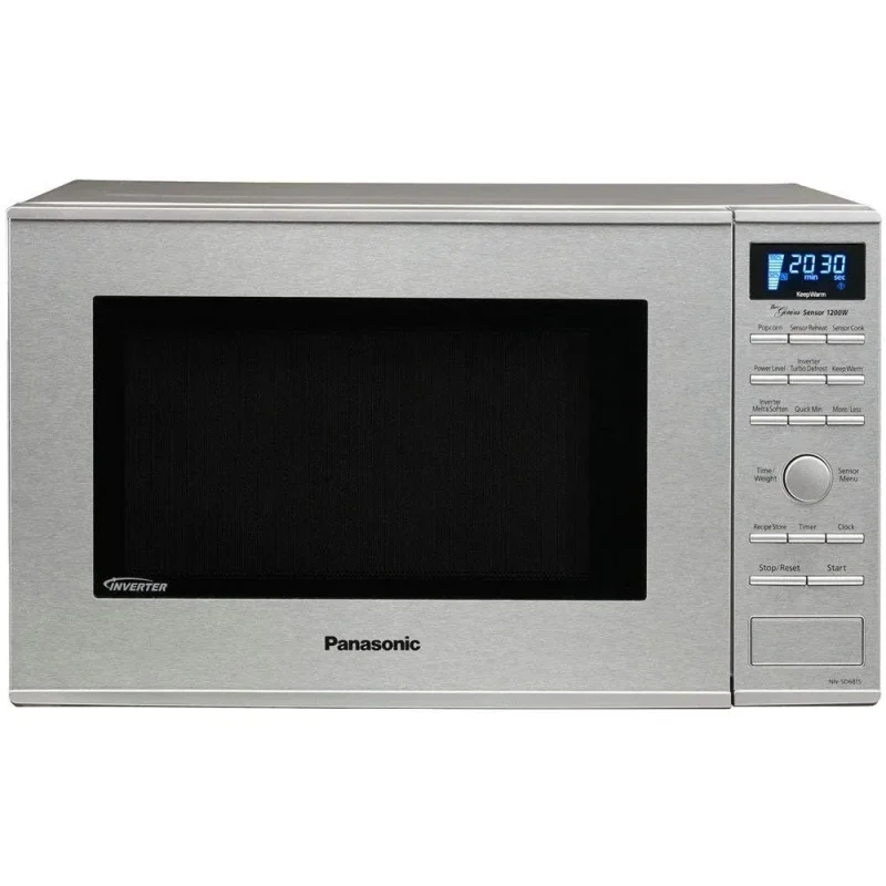 32l silver microwave oven high performance easy cleaning