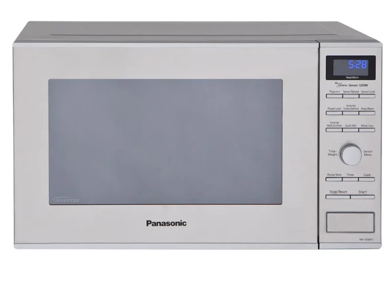 32l silver microwave oven space saving efficient cooking