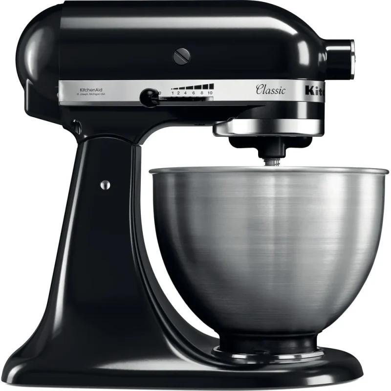 4 3l tilt head stand mixer black