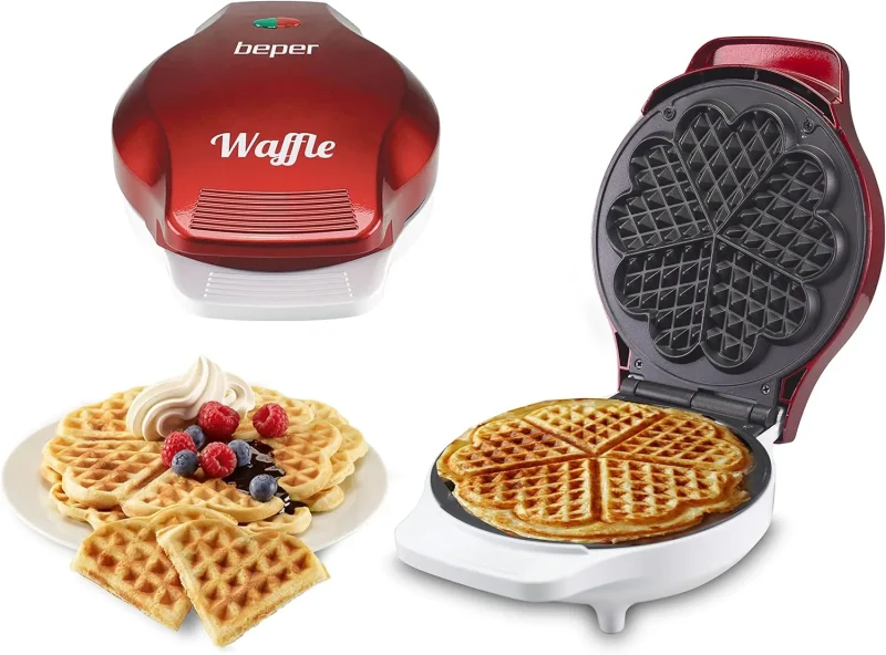 5 in 1 waffle maker cook 5 waffles simultaneously