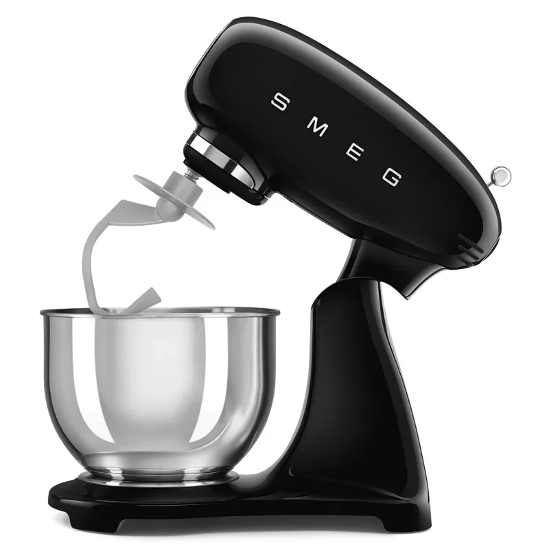 50s retro black stand mixer classic aesthetic