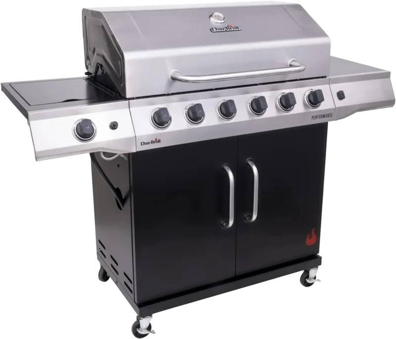 6 burner gas grill high performance series