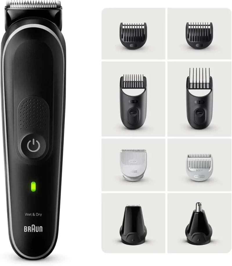 6 in 1 all in one beard body grooming kit