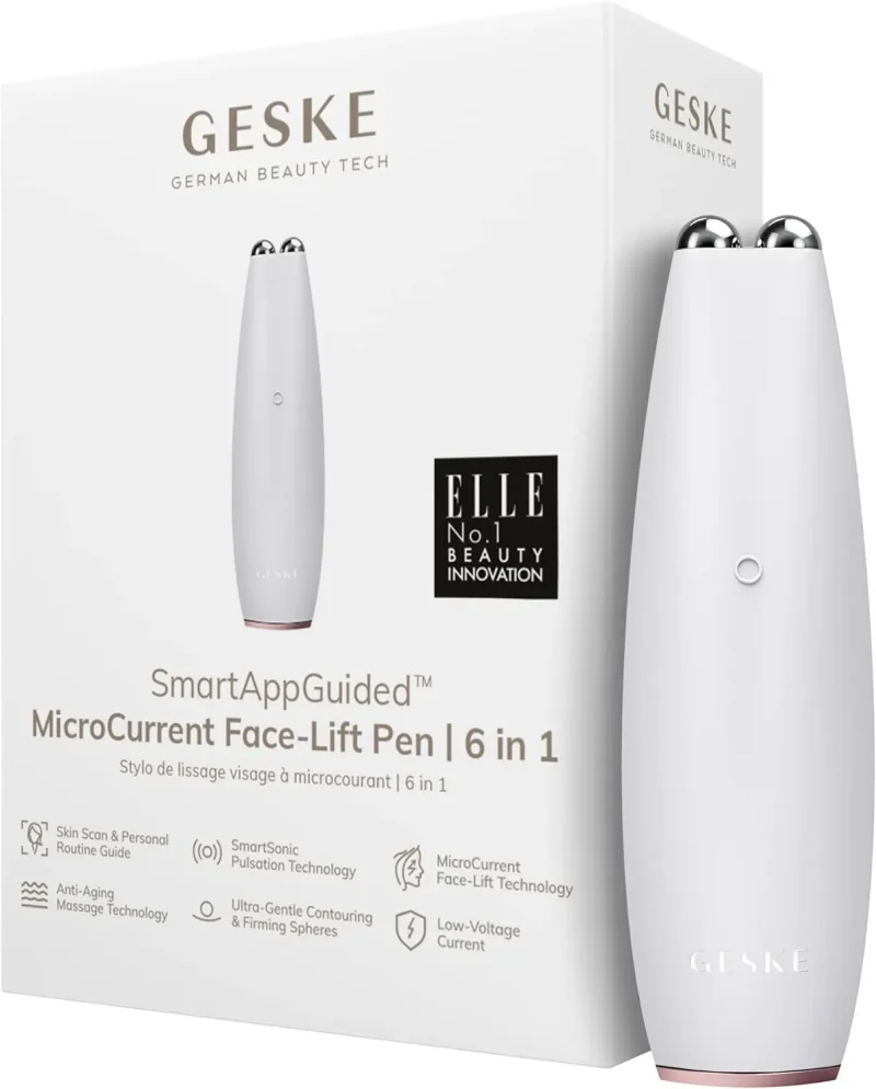 6 in 1 microcurrent face lift pen smartappguided