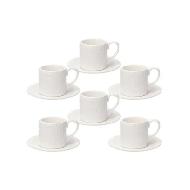 6 piece coffee cup saucer set copenhagen