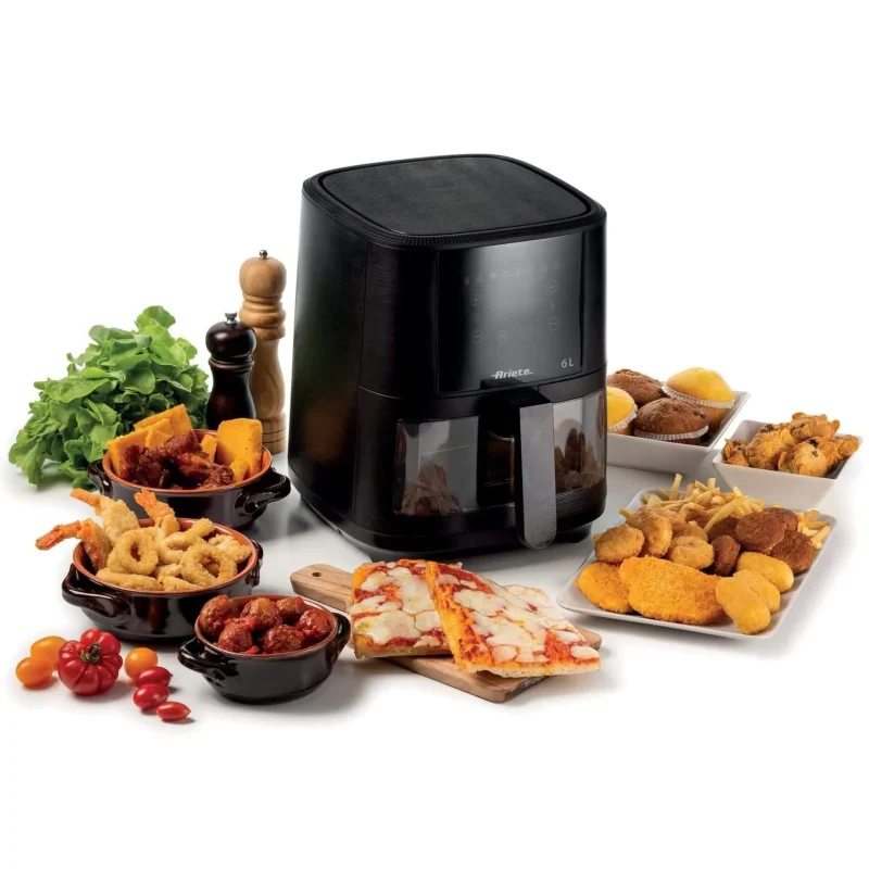 6l 1300w air fryer quick easy cooking