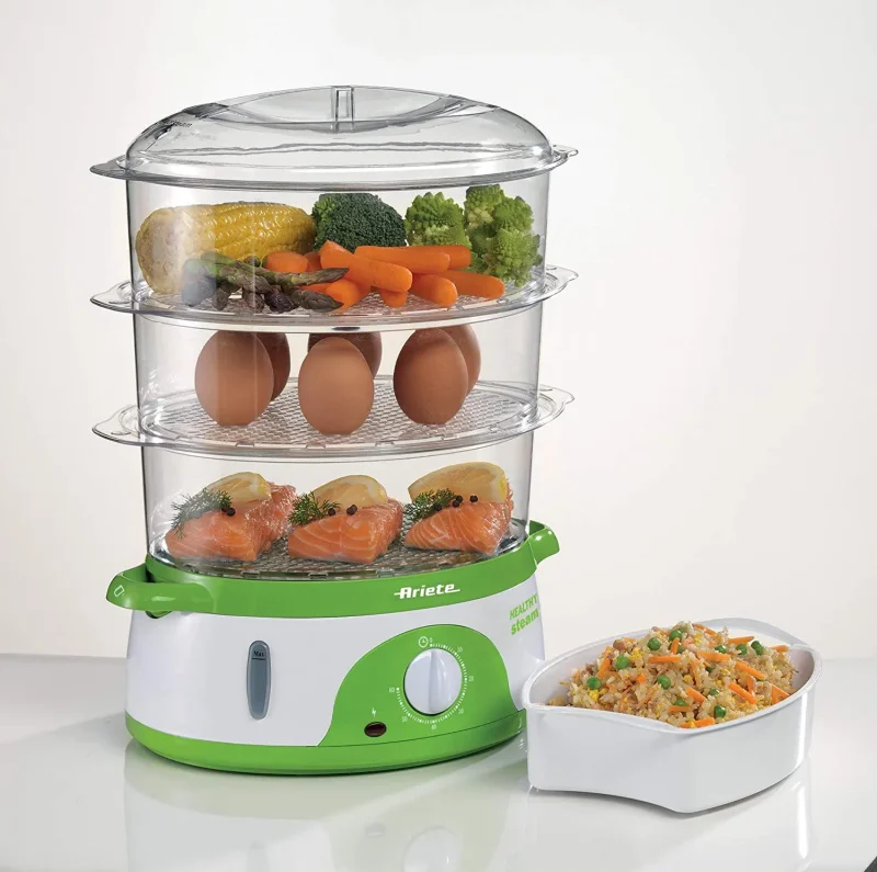 9l electric food steamer for healthy cooking