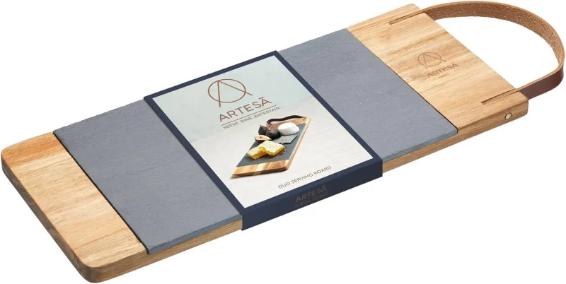 acacia slate serving board artes