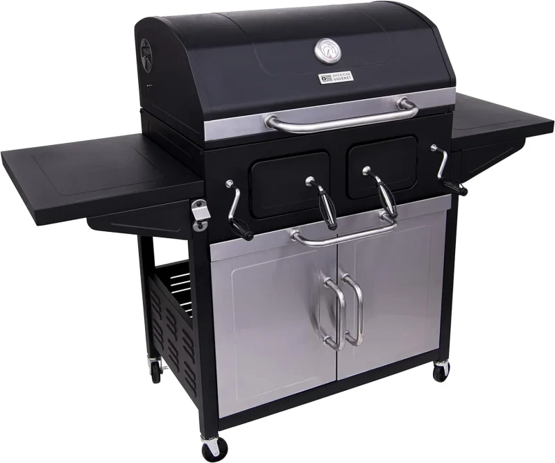 american gourmet cabinet charcoal grill