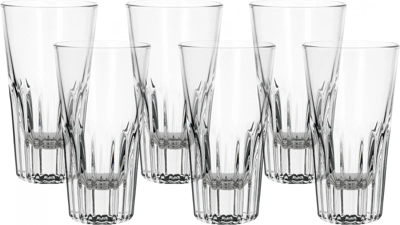 arosa short glass dozen set premium quality