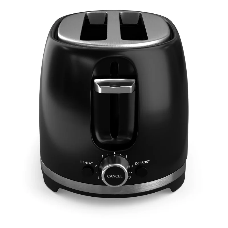 black inox 700 850w toaster