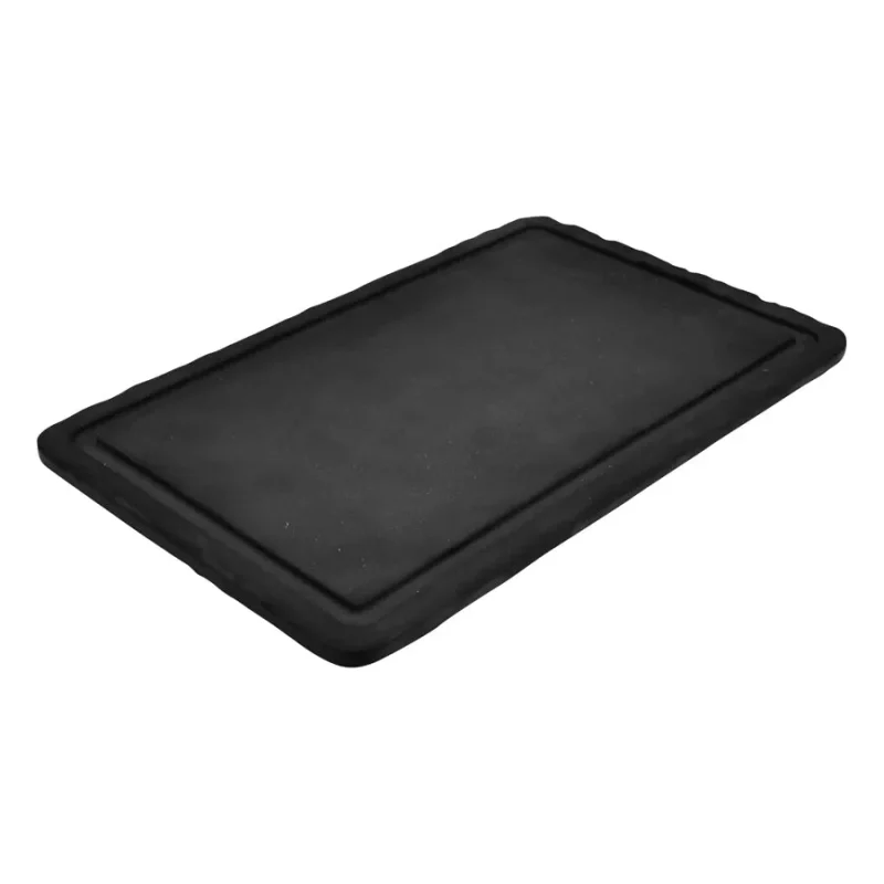 black matt stone effect tray