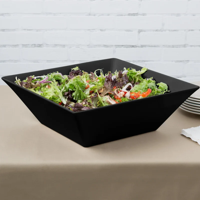 black melamine buffet display perfect presentation for events