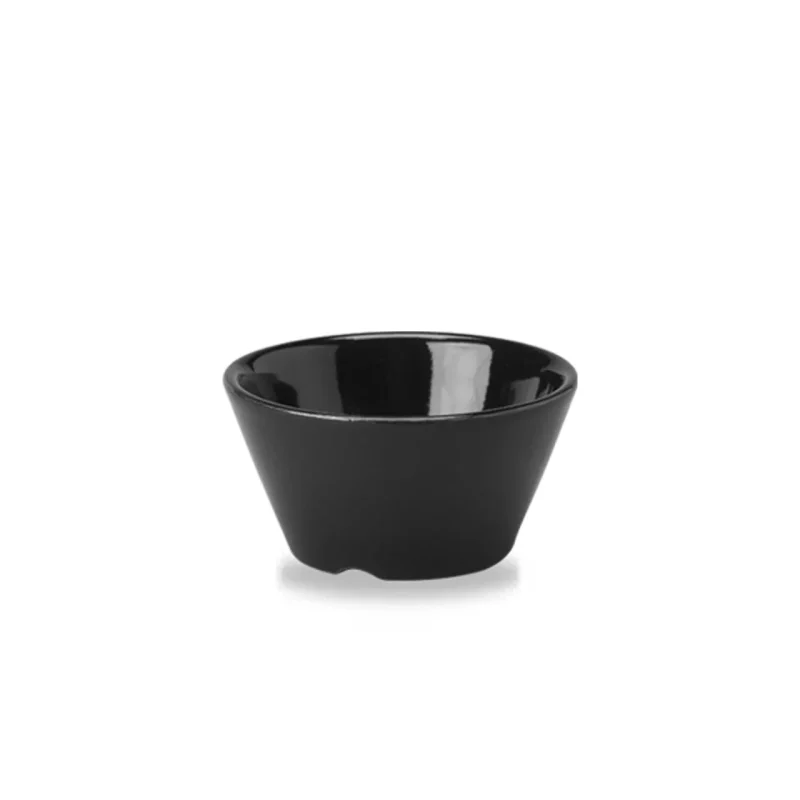 black round sauce dish perfect for snack attack