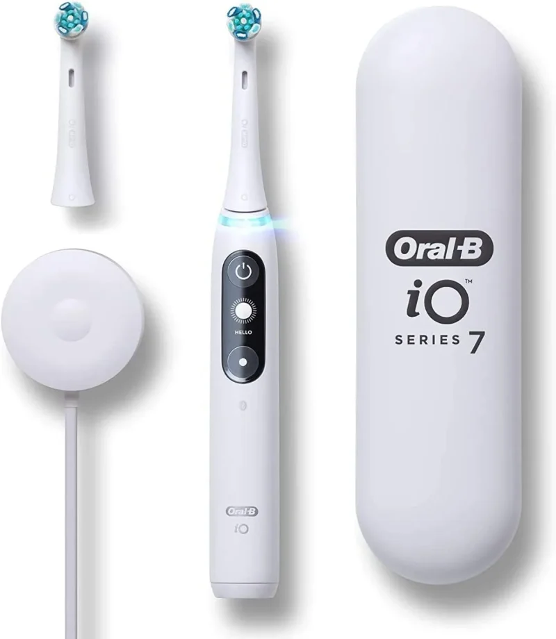 braun io series 7 electric toothbrush white