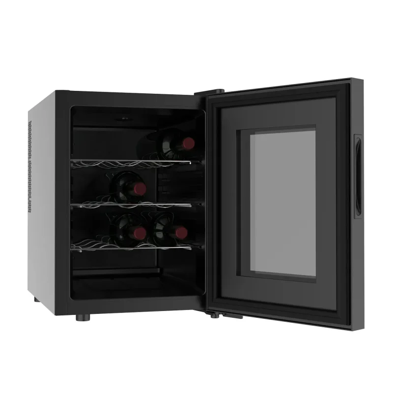 chanson 12 bottle wine cooler compact fridge for optimal wine storage