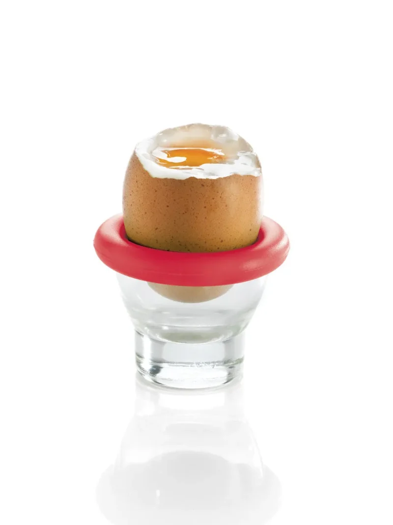 colorful glass egg cups