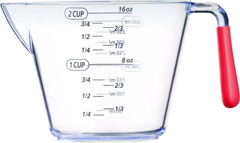 colourworks 3 piece acrylic measuring jug set