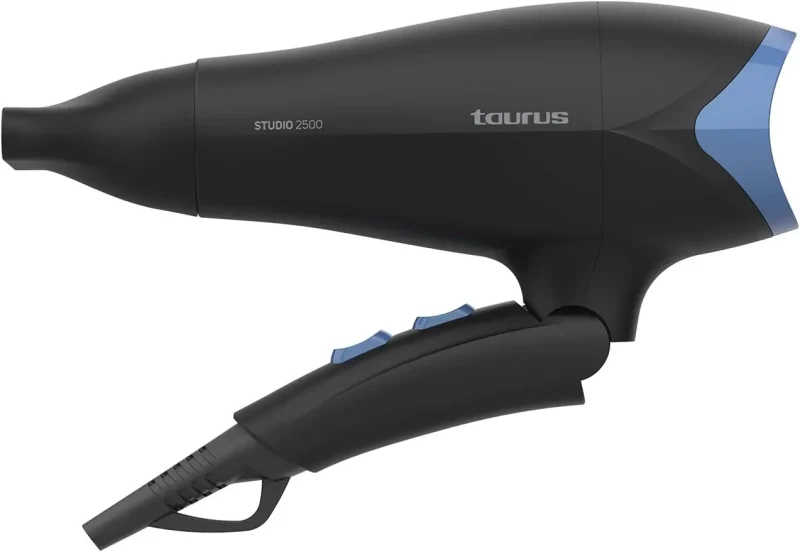 compact foldable hair dryer 2500w space saving styling tool