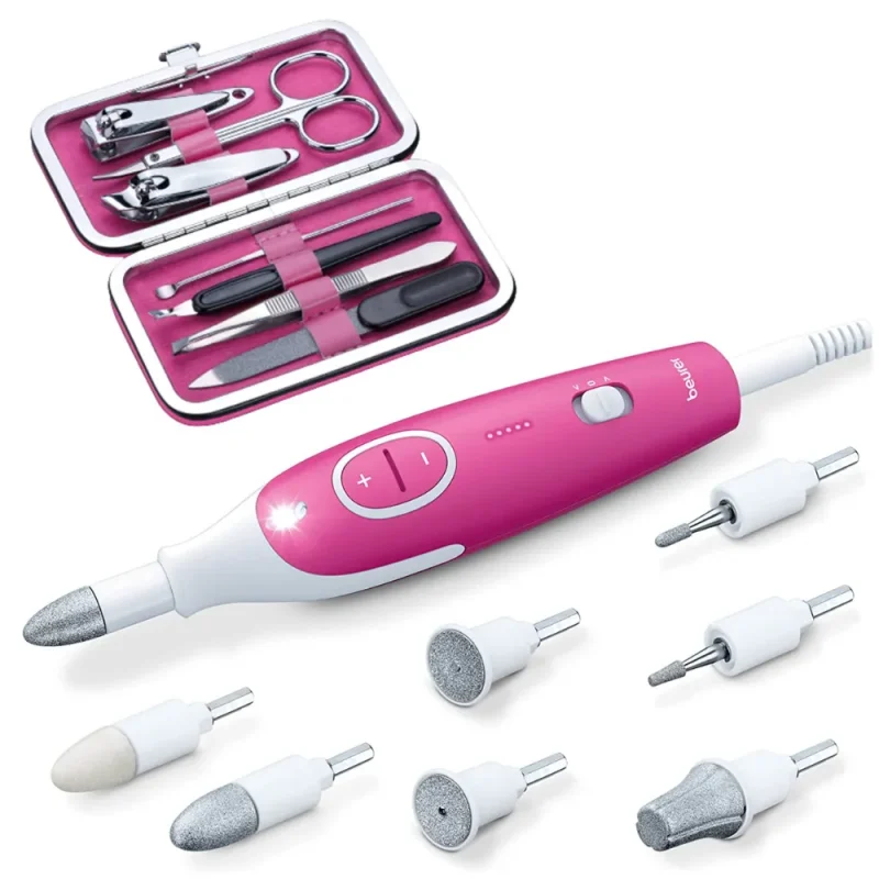 compact manicure pedicure kit essential grooming tools