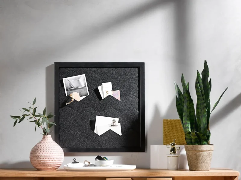 compact memo board for home office