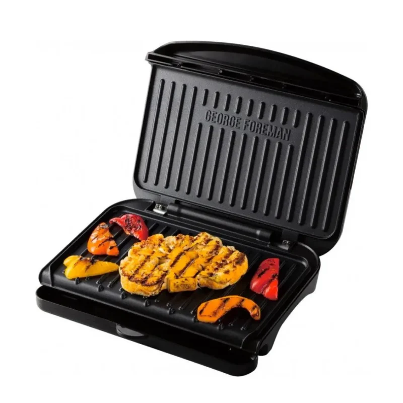 compact non stick grill plate for indoor cooking