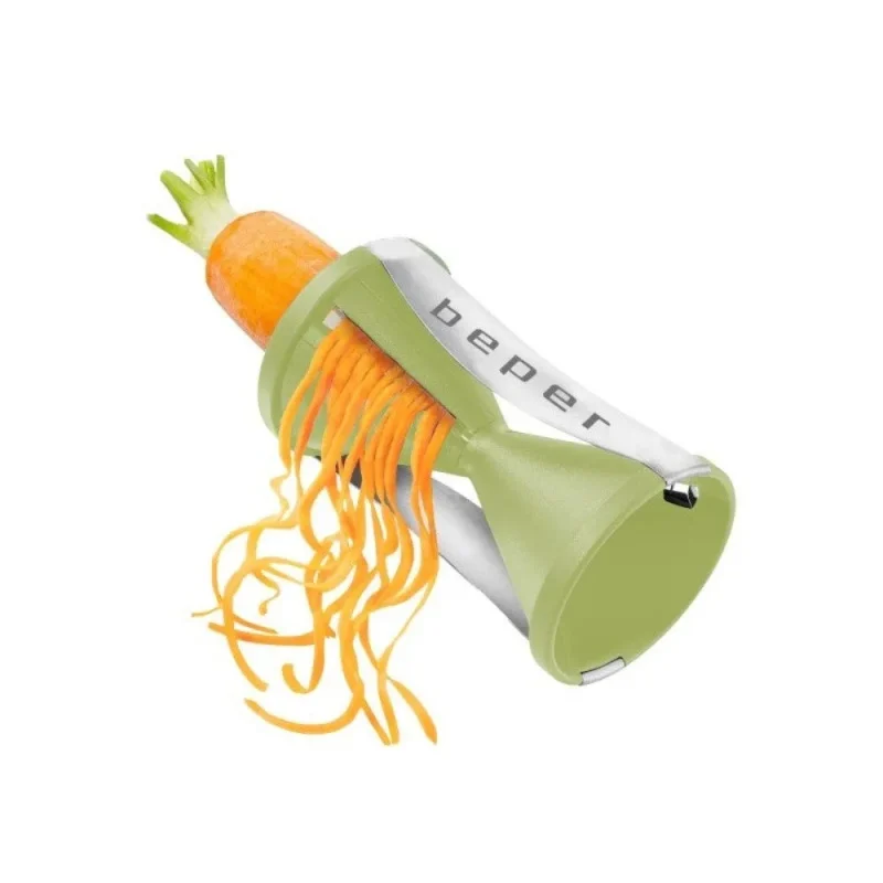 compact spiral vegetable slicer for easy quick veggie prep