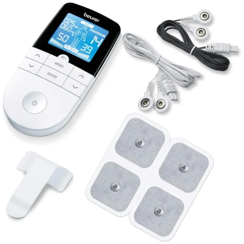 compact tens ems device for pain relief portable electrotherapy unit