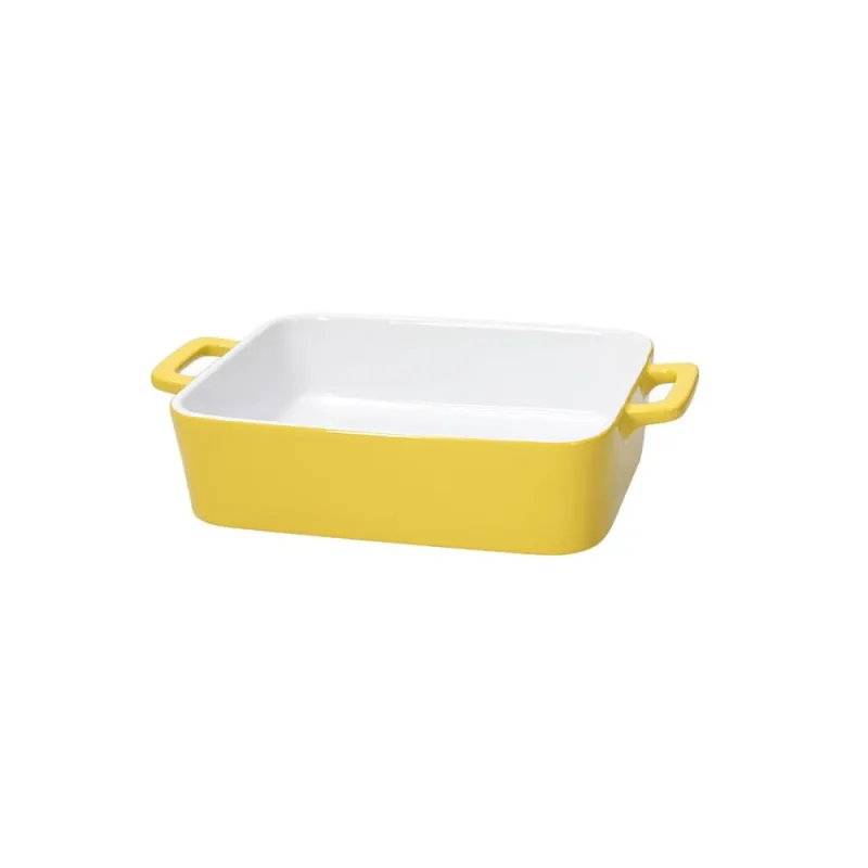 compact yellow baking dish for versatile cooking