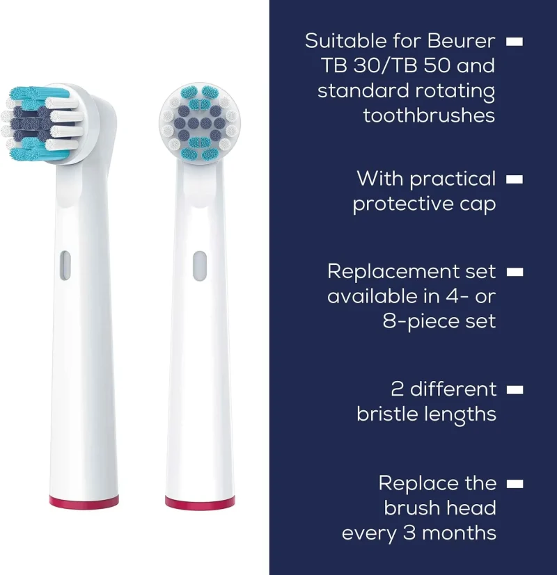 compatible electric toothbrush heads hassle free replacement