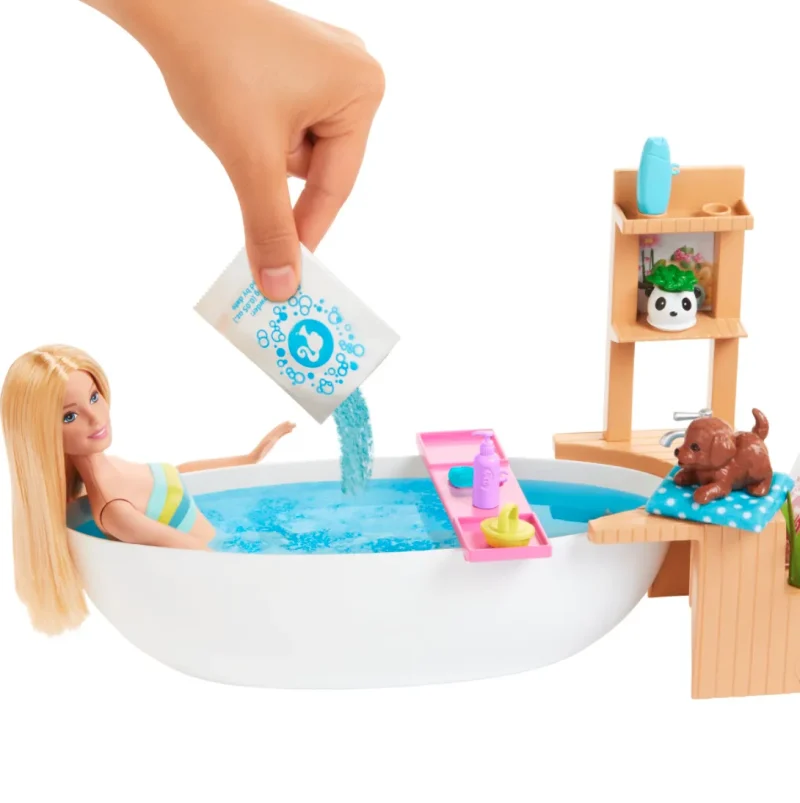 confetti soap doll bathtub playset w accessories