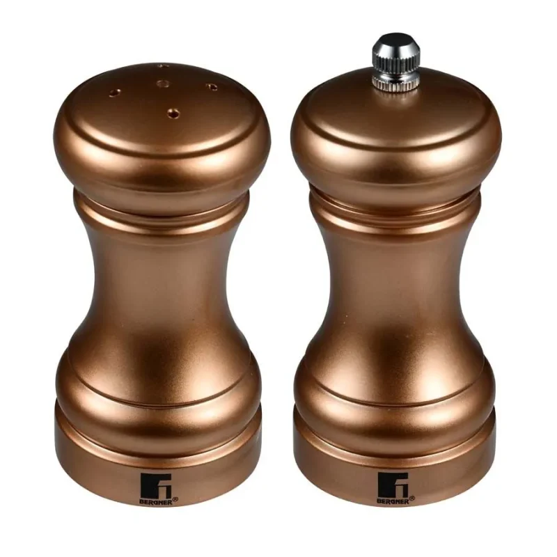 copper salt pepper grinders set