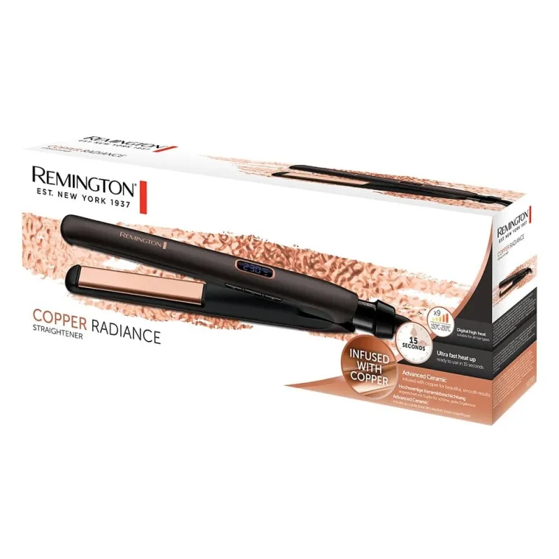 copper straightener for salon quality hair