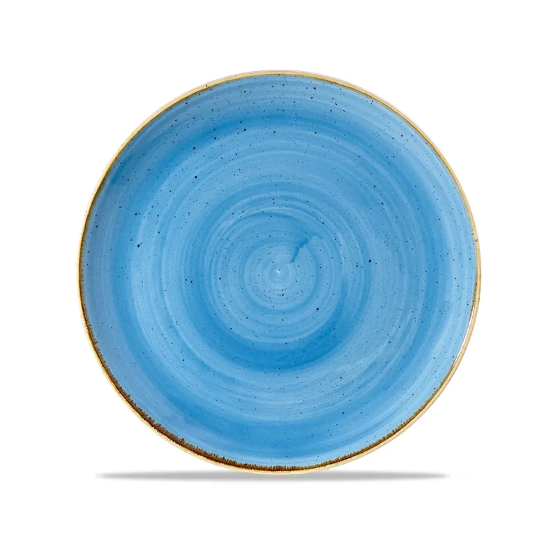 cornflower blue stonecast tableware set