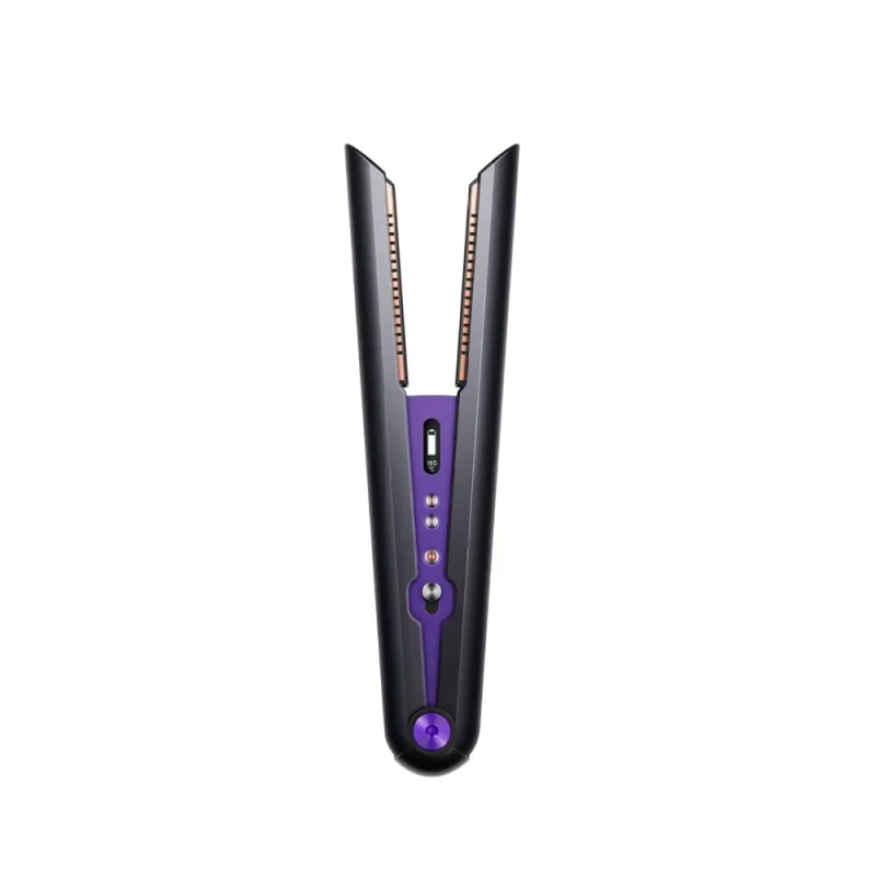 corrale black purple hair straightener